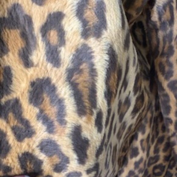 Faux Fur short jacket with fur collar & cuffs - Picture 12 of 13